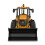 Double Eagle JCB 4CX Backhoe Loader 1:20 RC Toy 589-003 2