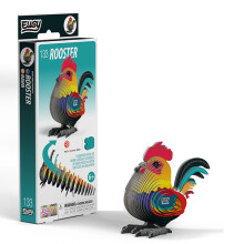 EUGY 3D Rooster No.133 Model Craft Kit - Board Game