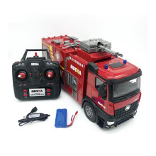 HuiNa CY1562 RC Fire Engine Truck with High Pressure Water Jet 1:14 Model