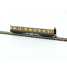 Dapol 2P-000-253  Collett Coach Brake Composite GWR Chocolate/Cream 7061 N Gauge