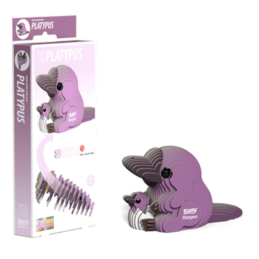 Eugy Platypus 3D Craft Kit