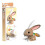 EUGY Rabbit 3D Craft Kit 1