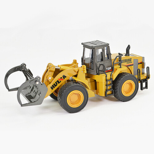 HuiNa 1:40 Diecast Fork Truck Loader Static Model CY1914