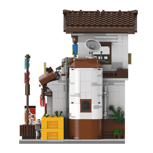 CaDA Japanese Style Canteen Brick Model Building 861pcs C66014 2