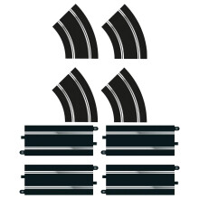 Scalextric Standard Straight/R2 Curve Track Extension Pack