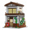 CaDA Japanese Style Canteen Brick Model Building 861pcs C66014 2