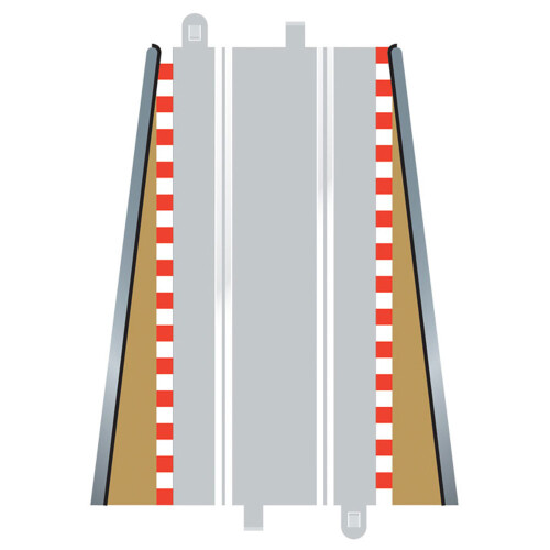 Scalextric Scalextric Track - Lead In Lead Out Border Barrier