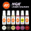 AK11602 - AK Interactive Set - Night Creatures Flesh Tones 3