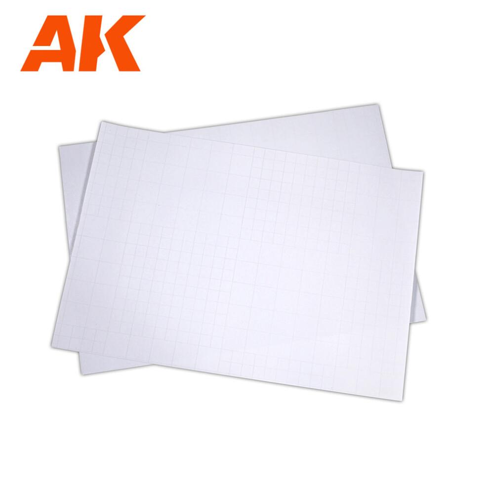 Ak9045 - Ak Interactive - Airbrushing Masking Film (2 Units Size A4) 8435568305571