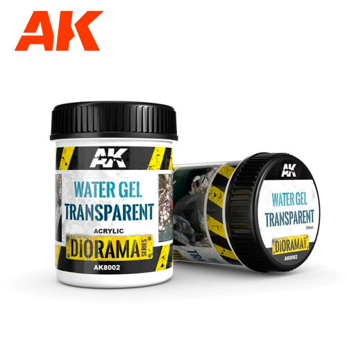 AK8002 - AK Interactive Water Gel Transparent 250ml.