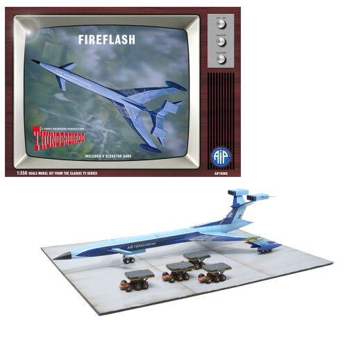 1/350th Gerry Anderson's Thunderbirds Fireflash scale model kit by AIP