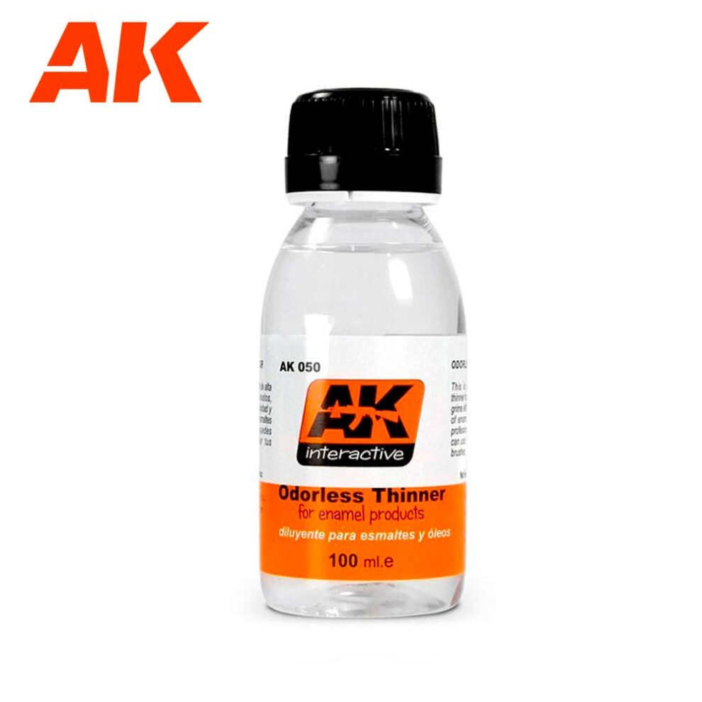 Ak00050 - Ak Interactive Odourless Thinners 100Ml 8436535570503