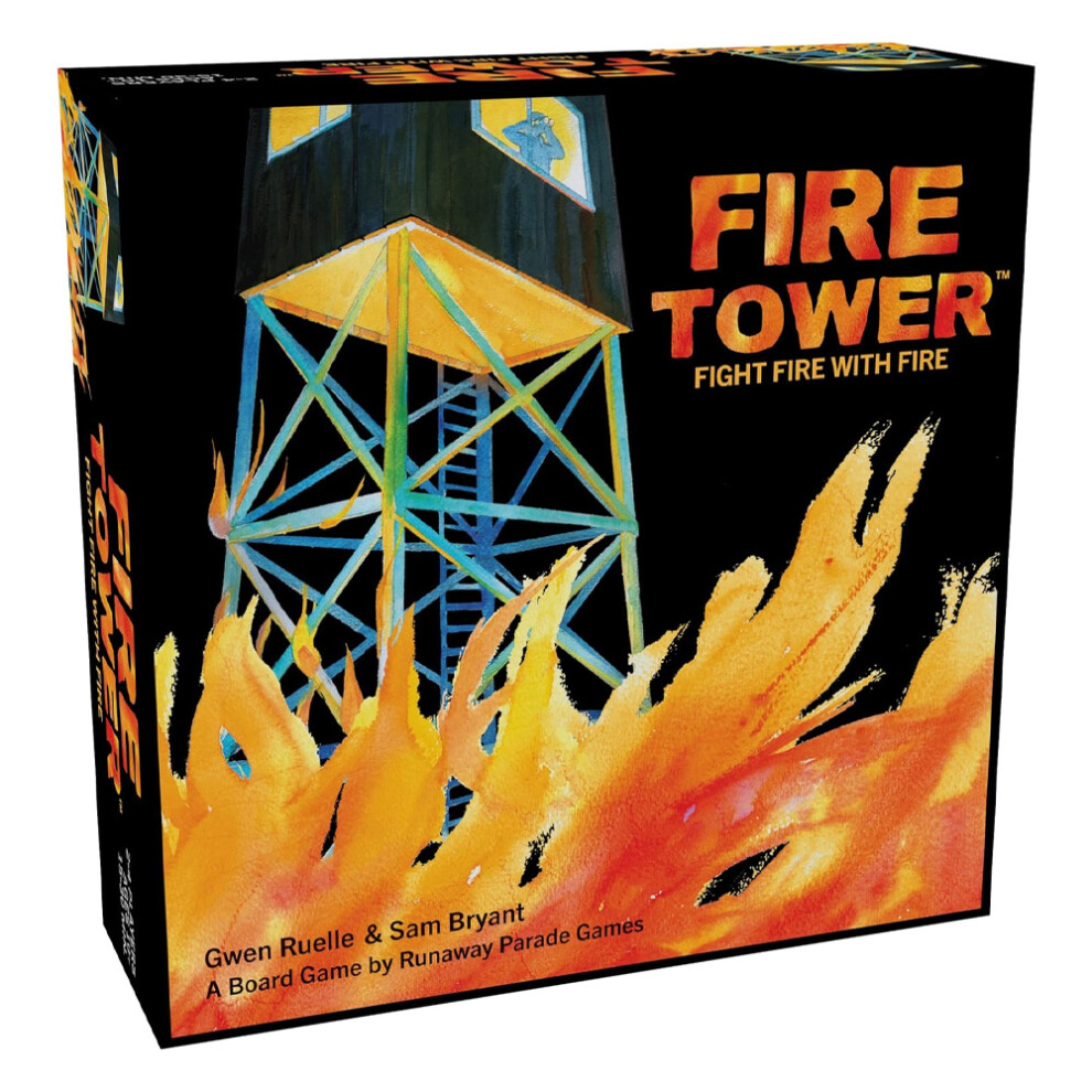 Photos - Board Game Goliath Games Fire Tower: Fight Fire with Fire | Can you be the Last Tower Standing? | Strategy  for Adults | For 2-4 Pla 
