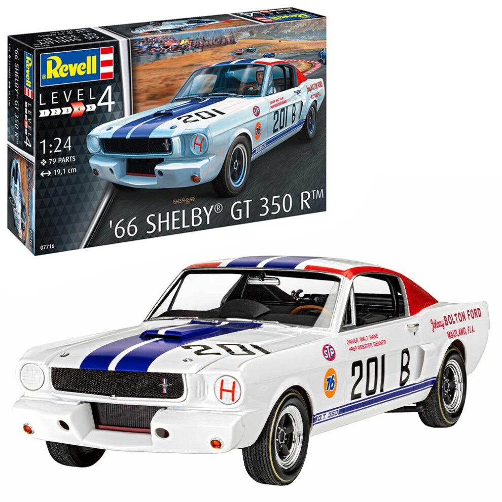 Revell 1965 Shelby Gt 350 R Model Set (1:24 Scale)