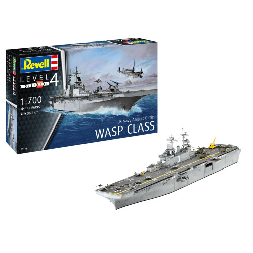 Revell Revell Model Set Assault Carrier Uss Wasp Class