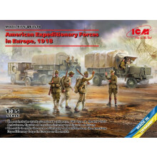 ICMDS3518 - ICM Diorama 1:35 - American Expeditionary (Europe) 1918