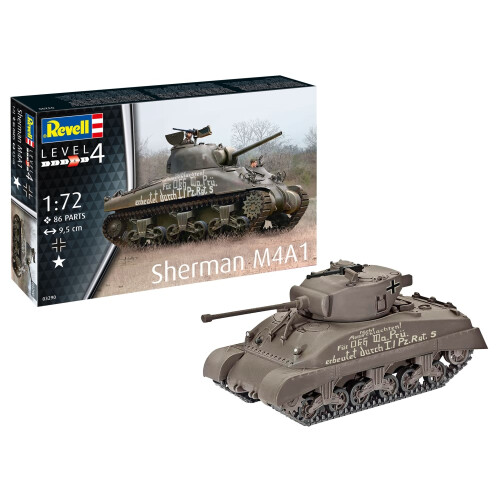 Revell 1/72 Sherman M4A1 Revell 03290