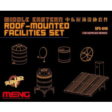 Meng Sps-046 Model 1: 35 - Middle East Roof Equipment (resin) - Mngsps046 1 - mngsps046 meng model 135 middle east roof equipment resin