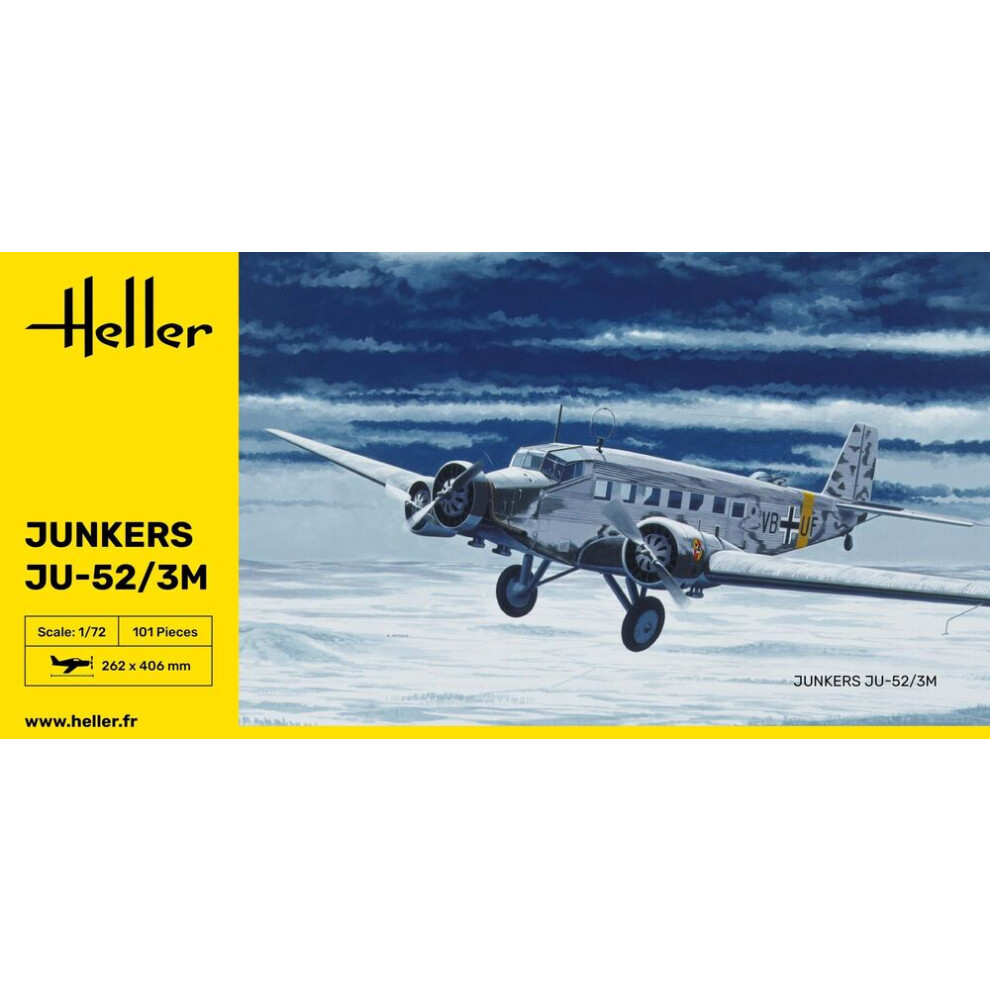 Hel80380 - Heller 1:72 - Junker Ju 52