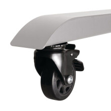 Vloermontage-accessoire voor flatscreens - B-Tech - BT8380-CASTORS - Zwart - 40 mm - 193 mm