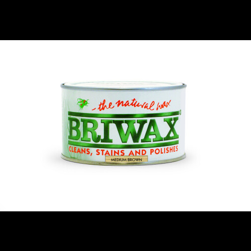 Briwax BW0601341921 Wax, Medium Brown, 370 g
