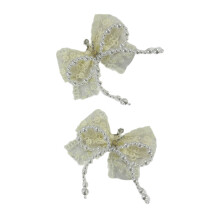 Boucle de chaussure en dentelle avec nĆud papillon,-Section 1