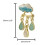Boucles d'oreilles confortables, accessoire de-couleur claire 4
