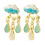 Boucles d'oreilles confortables, accessoire de-couleur claire 1