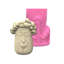 Moule en Silicone pour jardinière succulente faite maison, moule