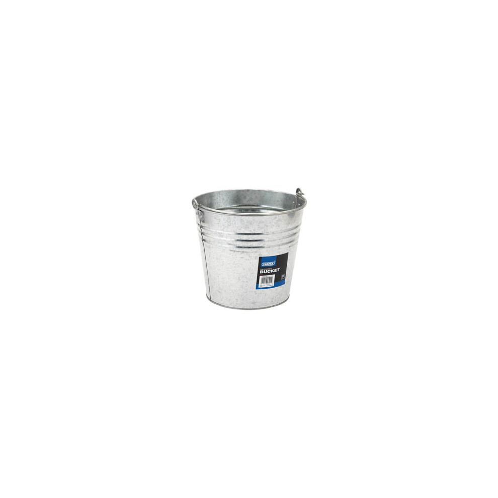 Draper Galvanised Steel Bucket, 12L