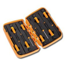 Beta 012570210 Set Of 8 Micro-Screwdrivers For Slotted And Phillips Screws