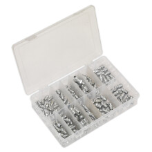 Sealey AB009GN Grease Nipple Assortment 130pc Metric, BSP & UNF