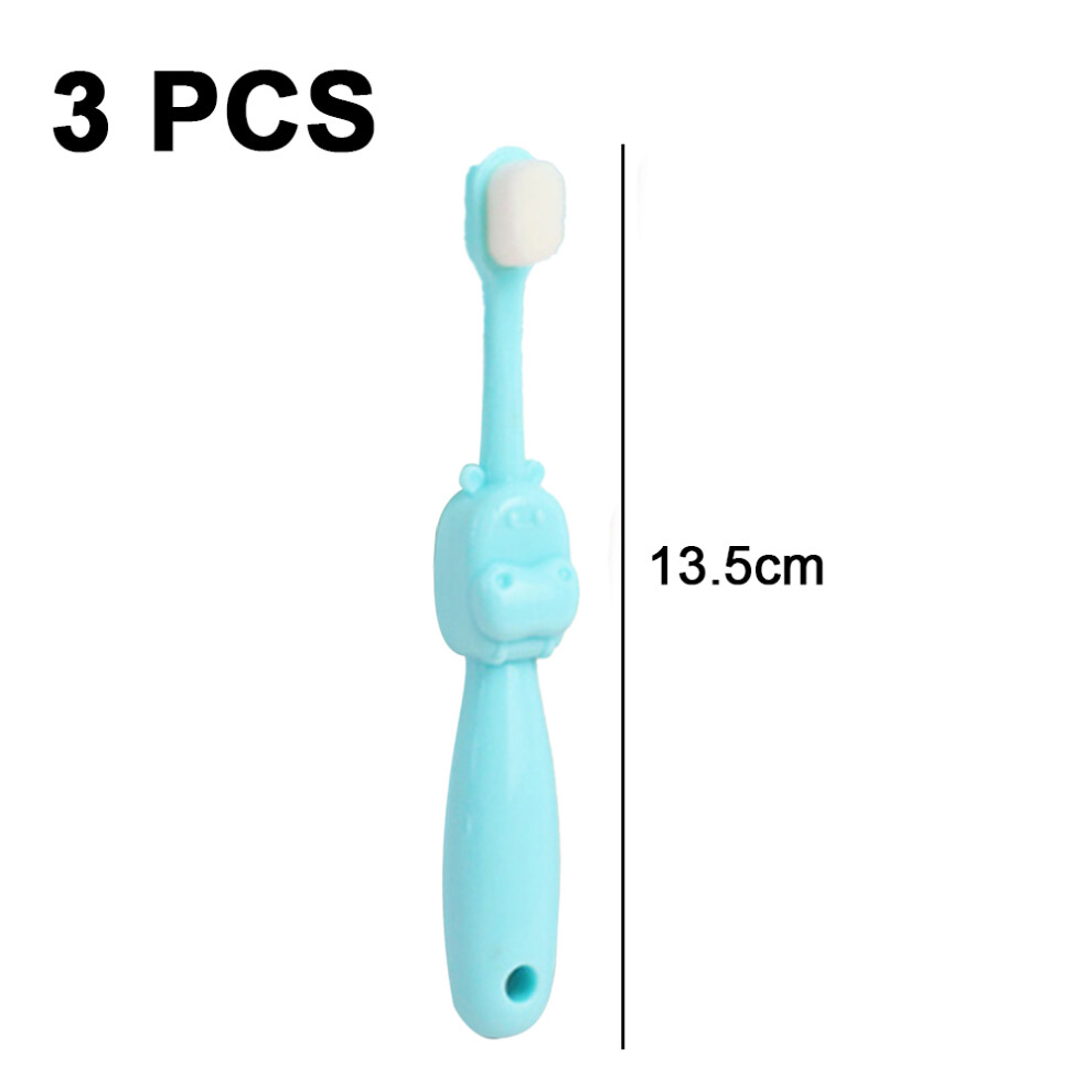 Toothbrush for Sensitive Gums, Big Brush Case, Cartoon-Designed Handle Attracts Children's Attention, Extra Gum Protection Toothbrush for Daily Use,