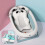 Αξιολάτρευτο Panda Baby Bathing Floating Mat, Μαλακό σφουγγάρι με βιονικό σχεδιασμό μήτρας για 6