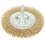 Draper Brassed Steel Crimped Wire Wheel Brush, 100mm 1