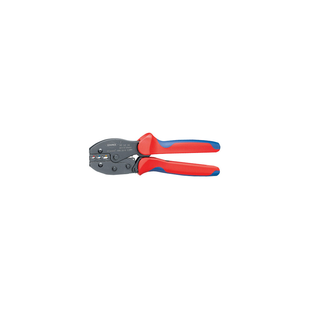 Knipex 97 52 36Sb Preciforce Crimping Pliers, 0.5 - 6.0Mm, 220Mm