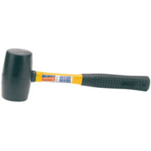 Rubber Mallet with Fibreglass Shaft, 680g/24oz