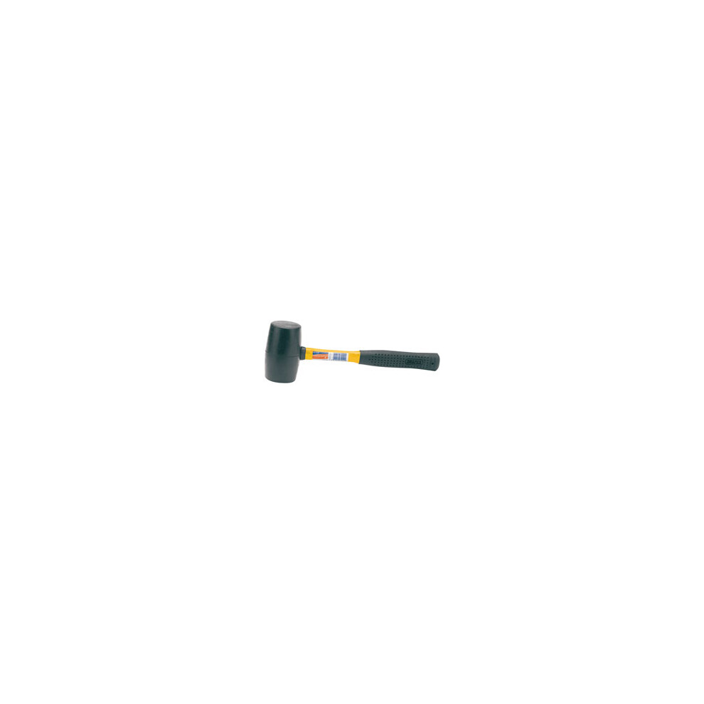 Rubber Mallet with Fibreglass Shaft, 680g/24oz