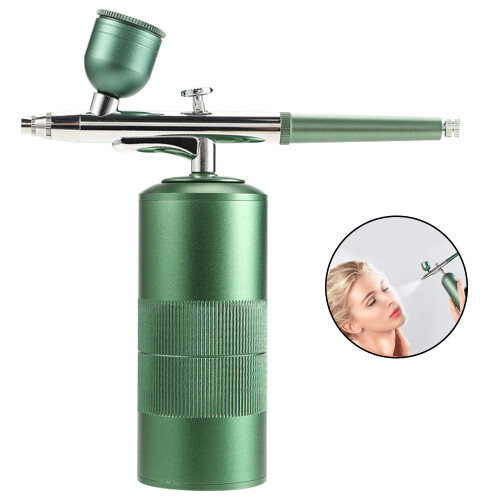 Professional Portable Airbrush Set, Non-Clogging Design Ensures Smooth Application, Adjustable Air Pressure For Precise Control, Includes