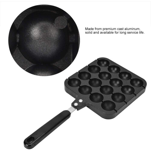 Τηγάνι Octopus Balls, Αντικολλητική πλάκα ψησίματος Takoyaki πολλαπλών χρήσεων, 2