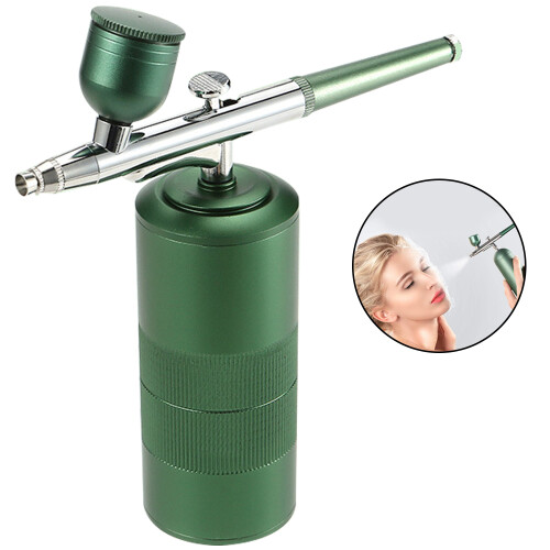 Professional Portable Airbrush Set, Non-Clogging Design Ensures Smooth Application, Adjustable Air Pressure For Precise Control, Includes 1