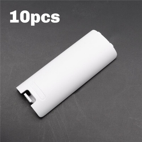 10PCS Battery Cover Replacement Pack for   Remote Controller Back Door for Right Hand Controllers White 1