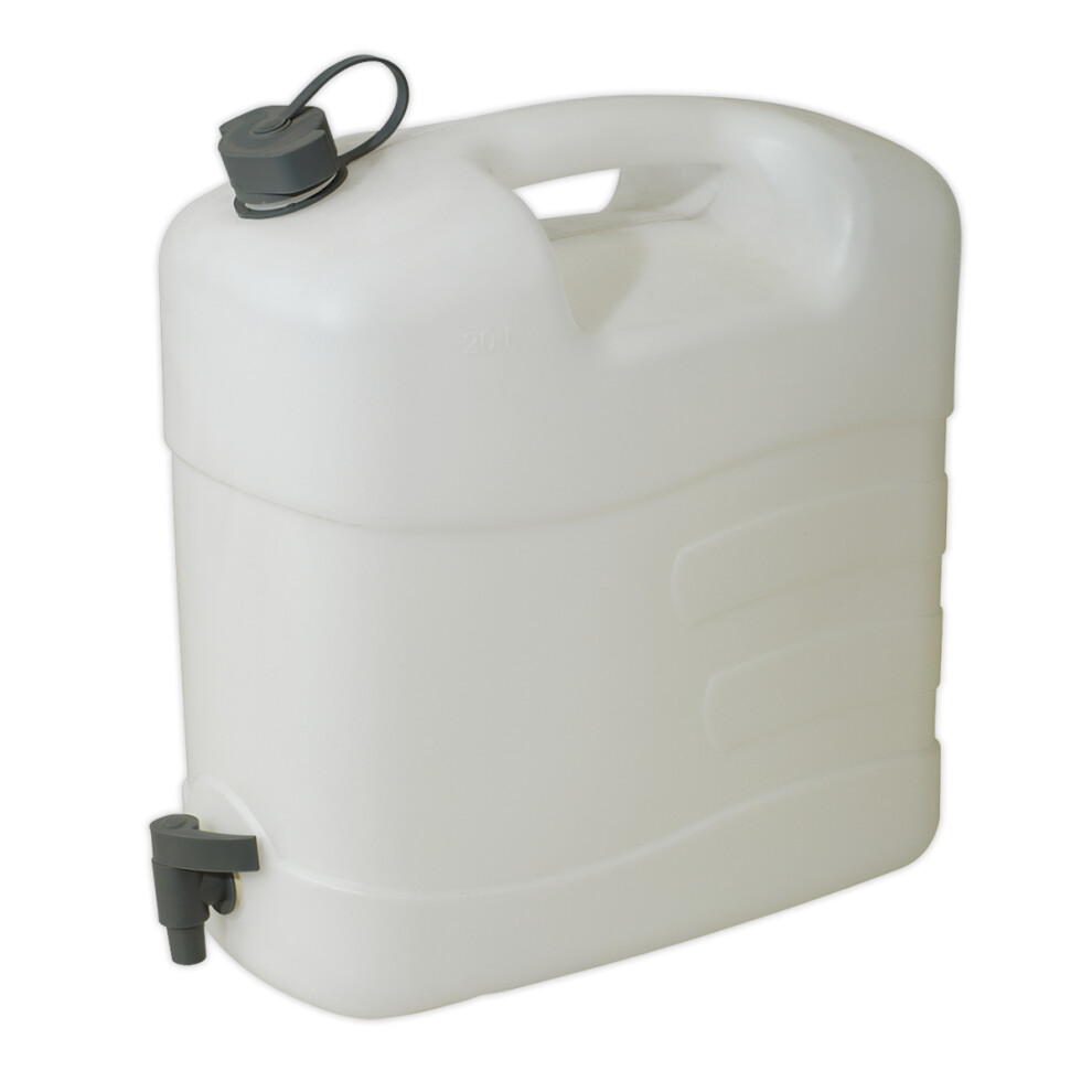 Sealey Fluid Container 20L With Tap