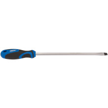Soft Grip Plain Slot Screwdriver, 9.5 x 250mm