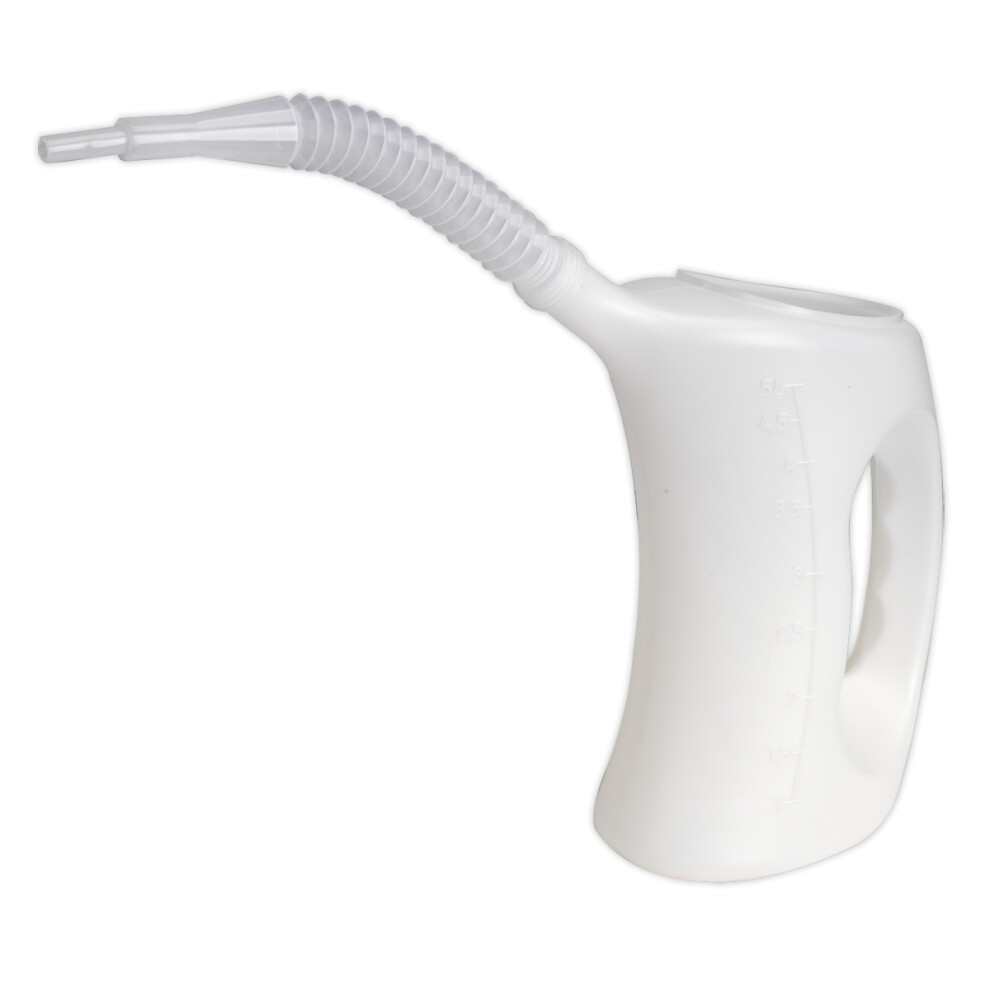 Sealey Measuring Jug With Flexible Spout 5L