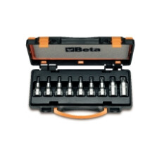 Beta 009200546 920 TX/C9 9pc Long Socket Drivers For Torx Screw In Case 1/2in DR