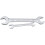 Draper Elora Long Imperial Double Open End Spanner, 7/16 x 1/2"" 1