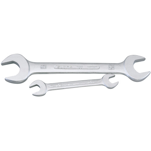 Draper Elora Long Imperial Double Open End Spanner, 7/16 x 1/2""
