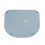Multi-Layer Reusable Cat Litter Mat, 49.5x39cm, Spill-Proof Blue 12