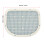 Multi-Layer Reusable Cat Litter Mat, 49.5x39cm, Spill-Proof Blue 2